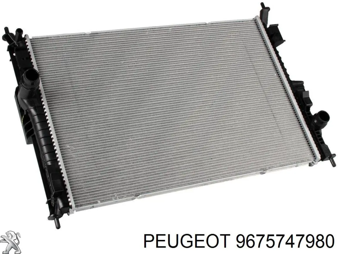 Радіатор основний Peugeot/Citroen 9675747980 ціна, від 90.53 USD