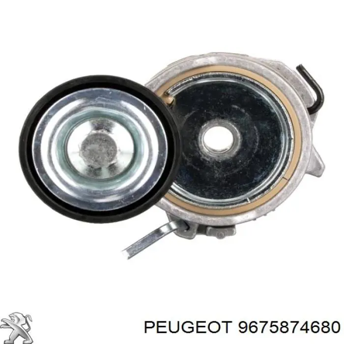 9675874680 Peugeot/Citroen Натяжна планка поліклинового ременя