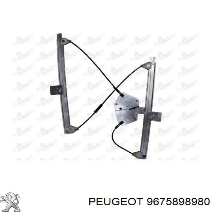 Купити 9675898980 Peugeot/Citroen Склопідйомник передньої правої двері
