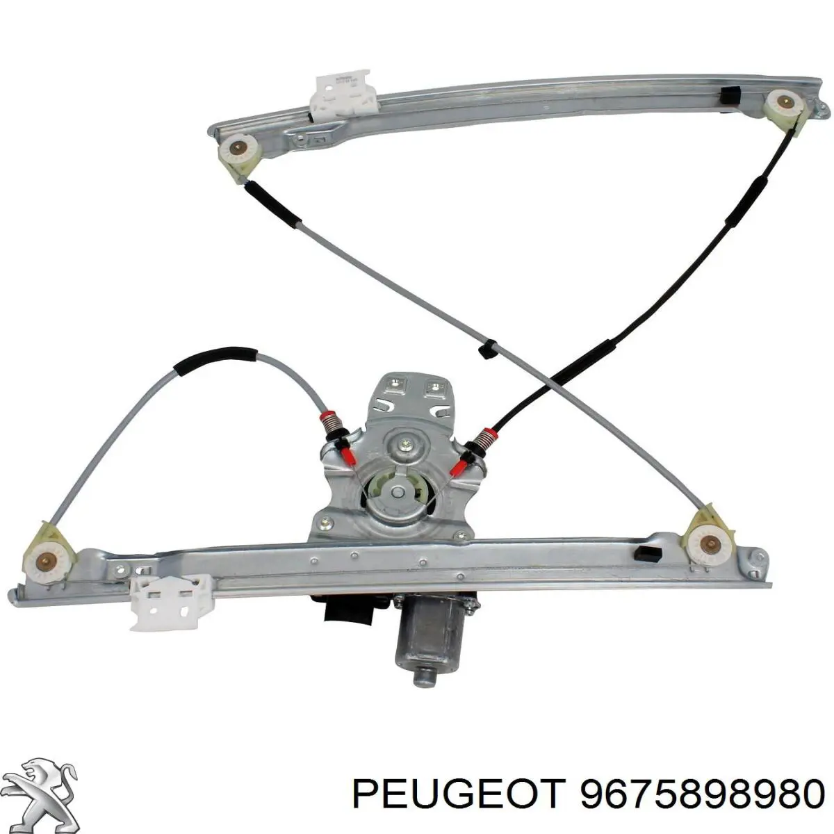 Механізм склопідіймача двері передньої, правої Peugeot/Citroen 9675898980