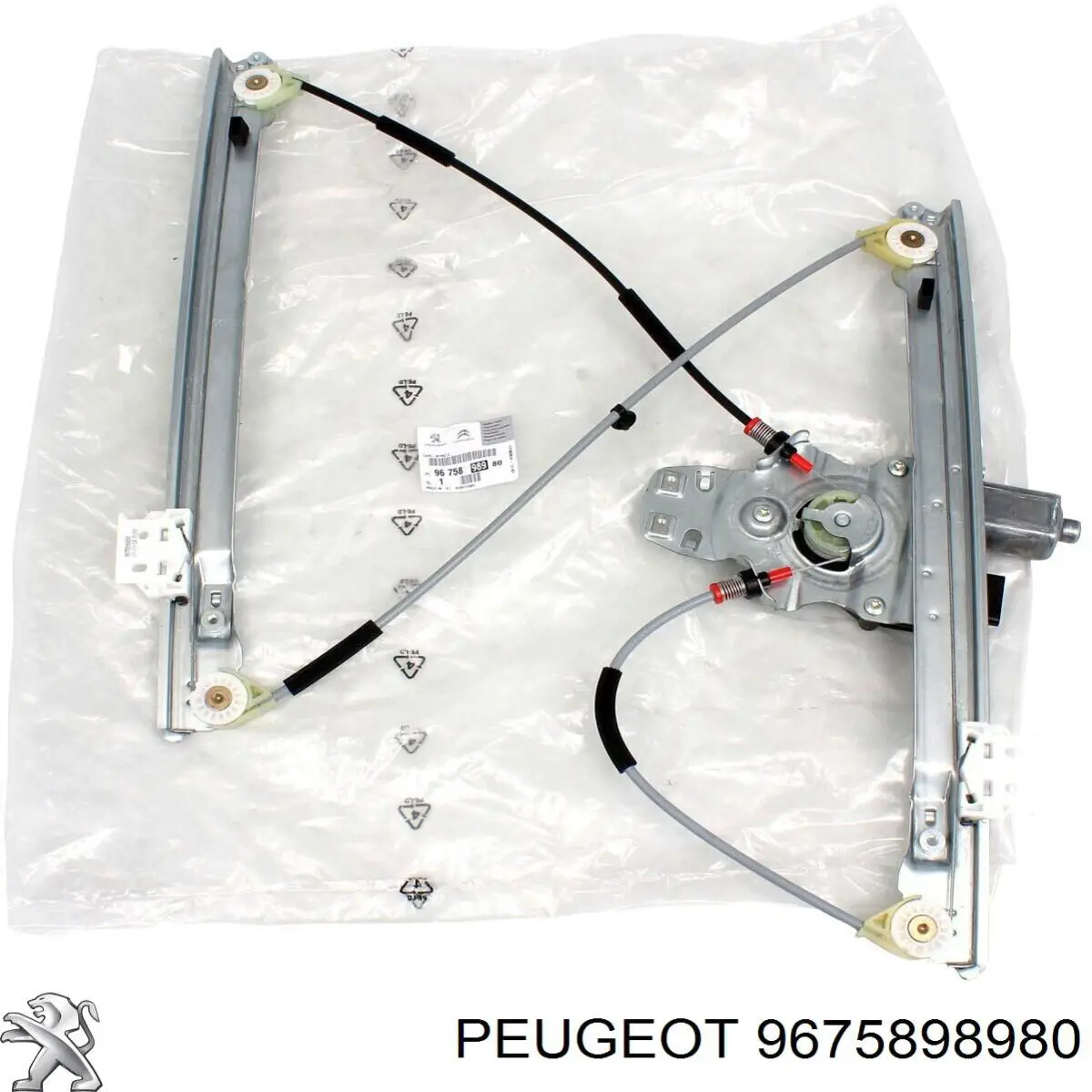 Механізм склопідіймача дверей передніх, правих Peugeot/Citroen 9675898980 ціна, від 71.42 USD