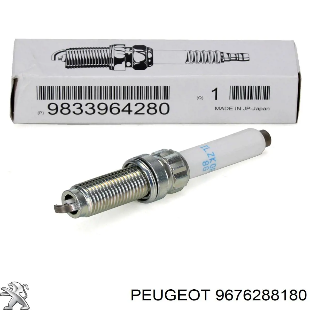 Свічки запалювання 9676288180 Peugeot/Citroen