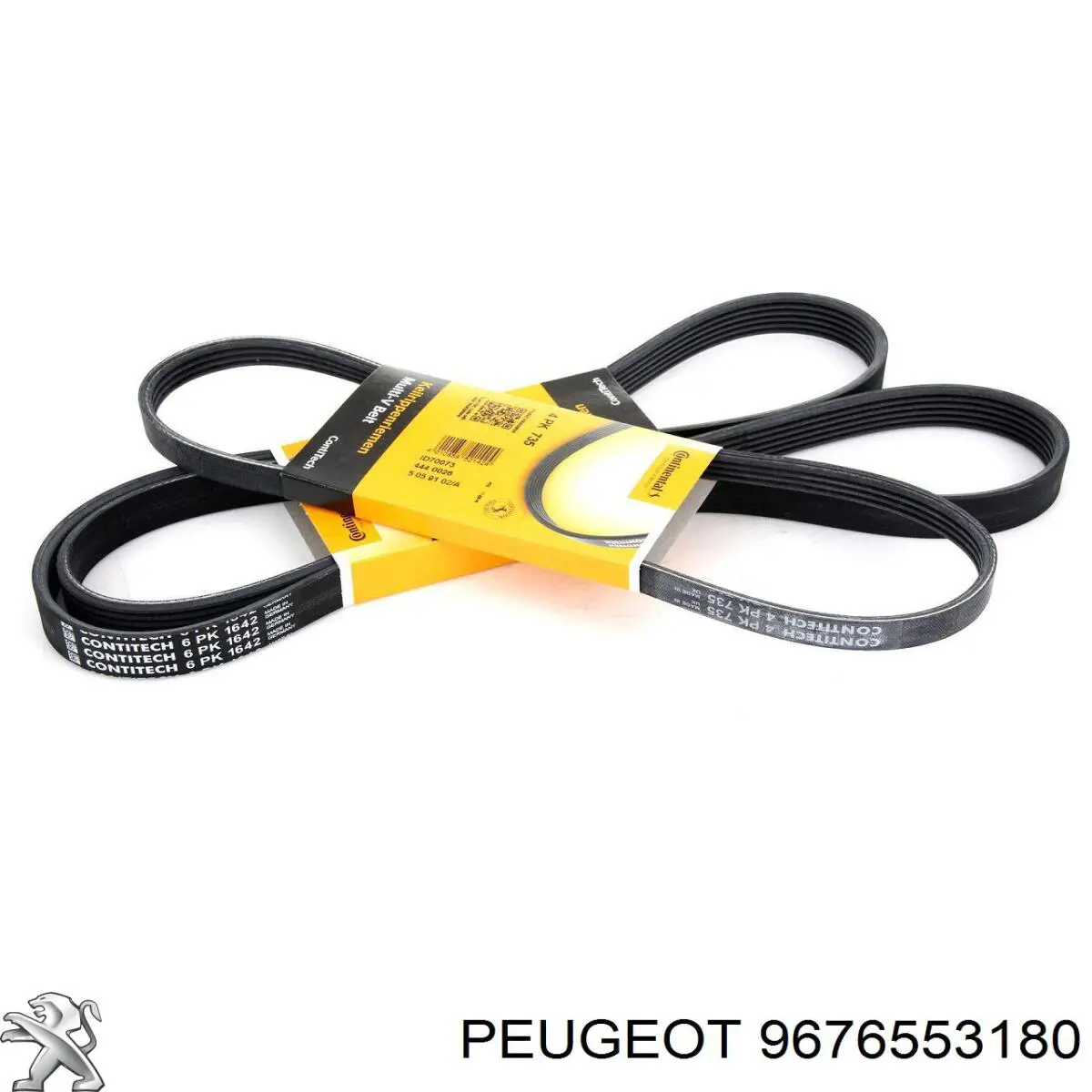 Клиновий ремінь Peugeot/Citroen 9676553180 ціна, від 15.21 USD