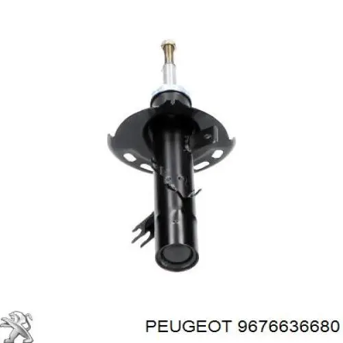 Амортизатора передній лівий 9676636680 Peugeot/Citroen