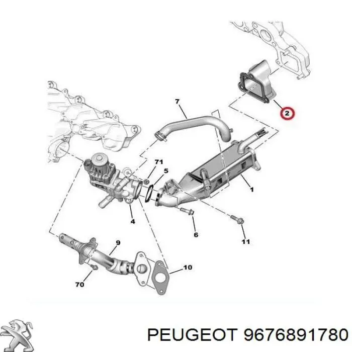 9676891780 Peugeot/Citroen 