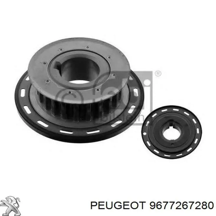 9677267280 Peugeot/Citroen Зірка кщленвала вала