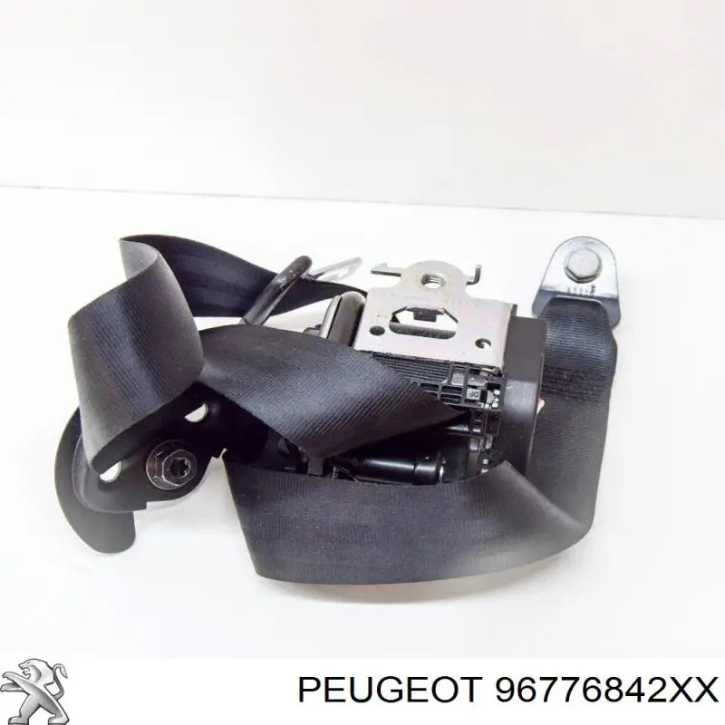 96776842XX Peugeot/Citroen Пасок безпеки передній лівий