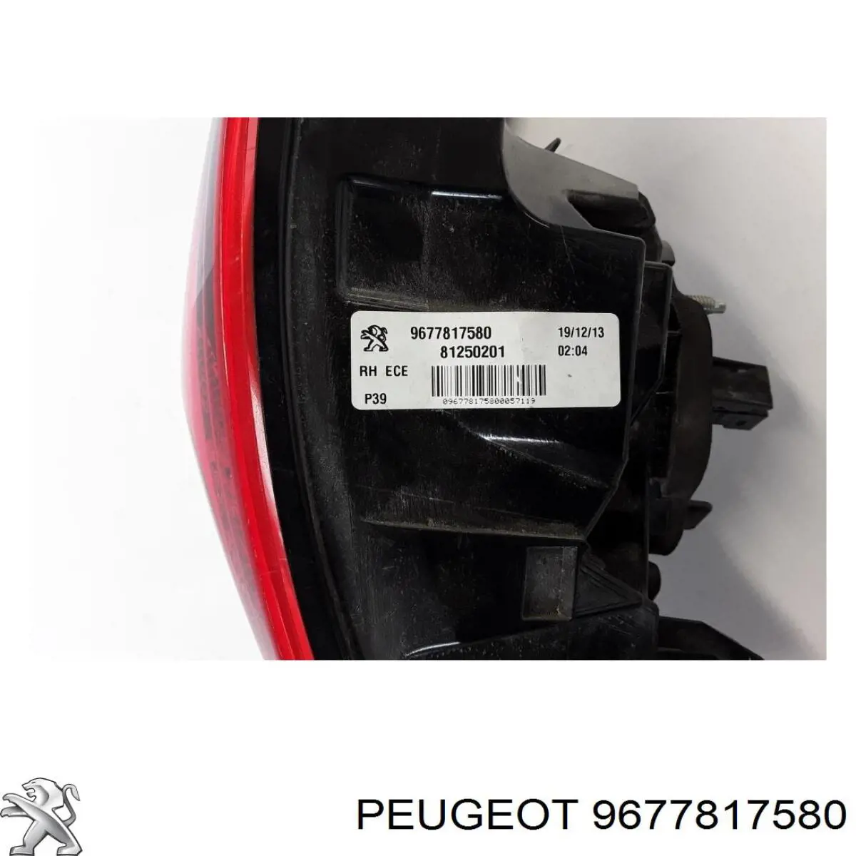 Ліхтар задній правий, зовнішній Peugeot/Citroen 9677817580 ціна, від 76.02 USD