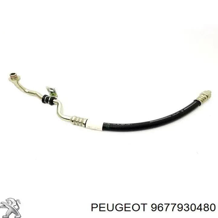 Трубка кондиціонера від компресора до радіатора Peugeot/Citroen 9677930480