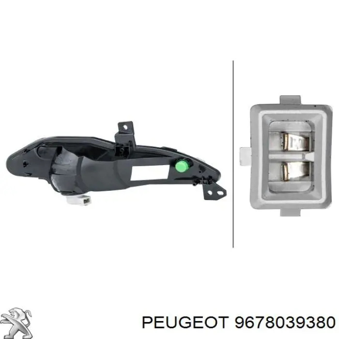 9678039380 Peugeot/Citroen Лівий покажчик повороту