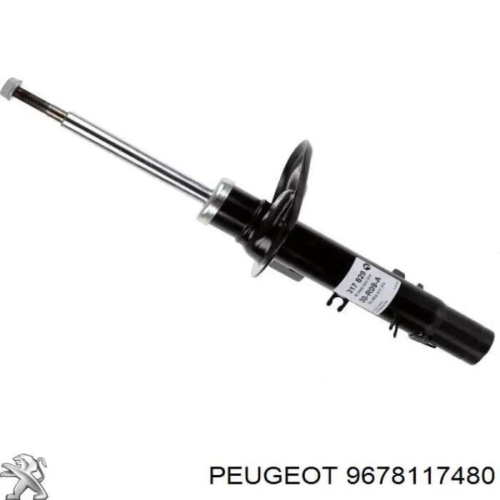 Амортизатор передньої підвіски, лівий Peugeot/Citroen 9678117480 ціна, від 52.55 USD