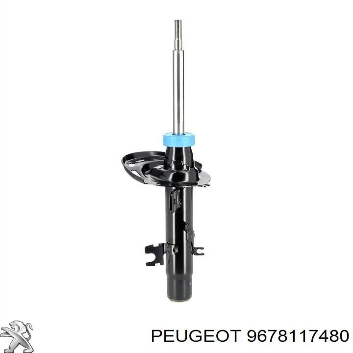 Купити 9678117480 Peugeot/Citroen Амортизатора передній лівий