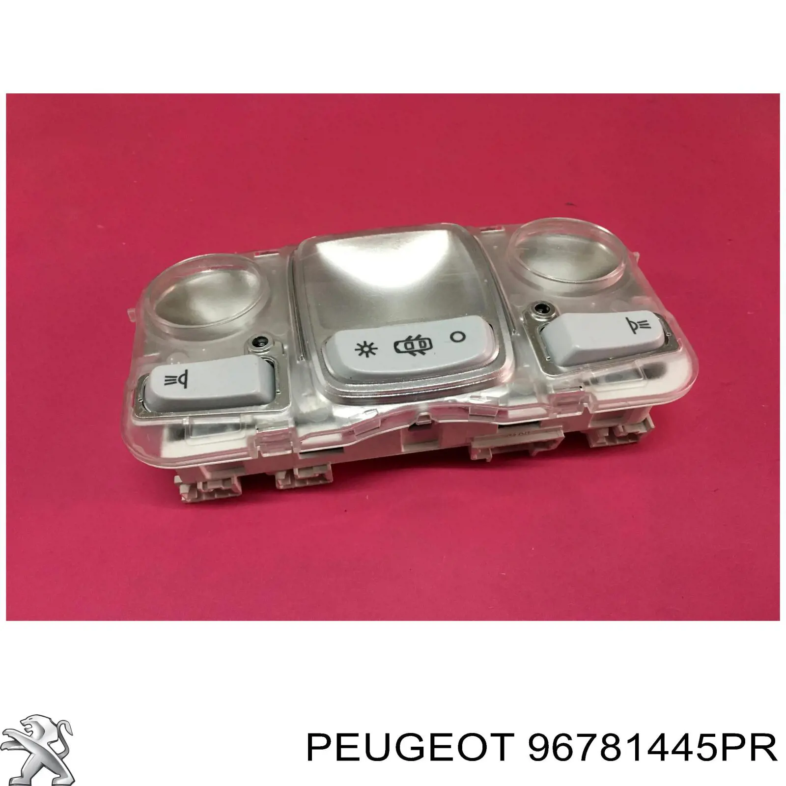 96781445PR Peugeot/Citroen Плафони внутрішнього освітлення