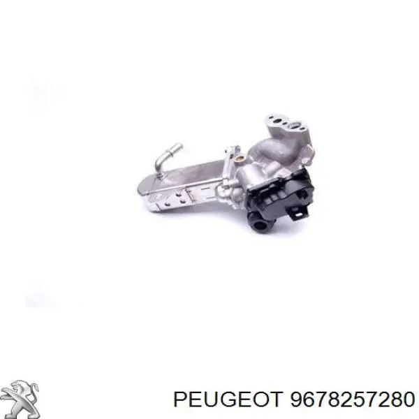 Купити 9678257280 Peugeot/Citroen Радіатор системи EGR рециркуляції вихлопних газів