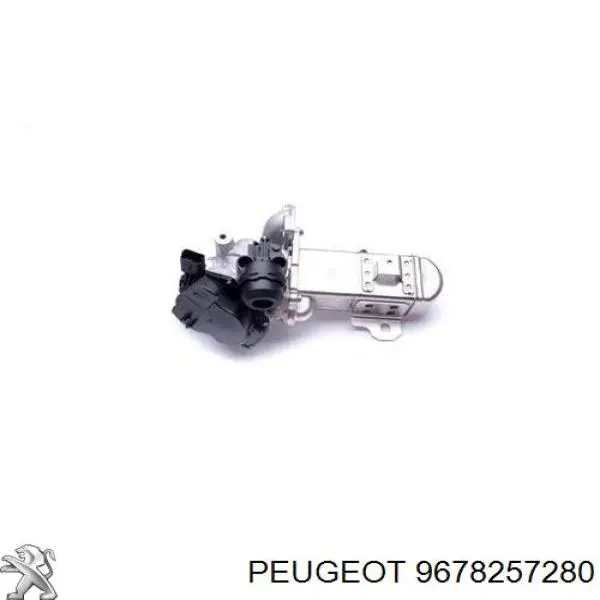 9678257280 Peugeot/Citroen радіатор системи рециркуляції ог