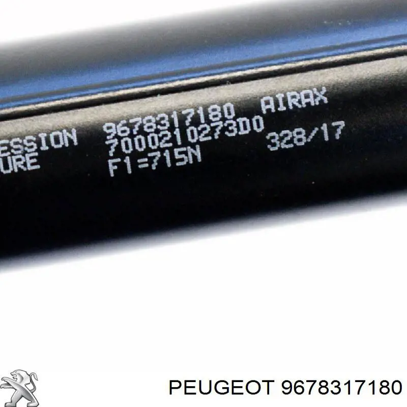 Купити 9678317180 Peugeot/Citroen Амортизатор двері багажника