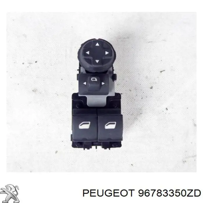 Кнопковий блок керування склопідіймачами передній лівий Peugeot/Citroen 96783350ZD ціна, від 47.40 USD