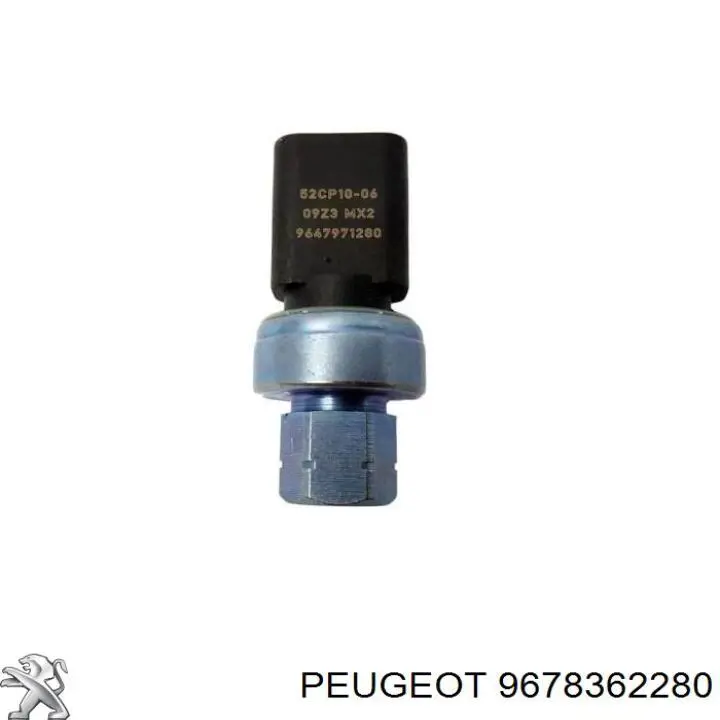 9678362280 Peugeot/Citroen датчик абсолютного тиску кондиціонера
