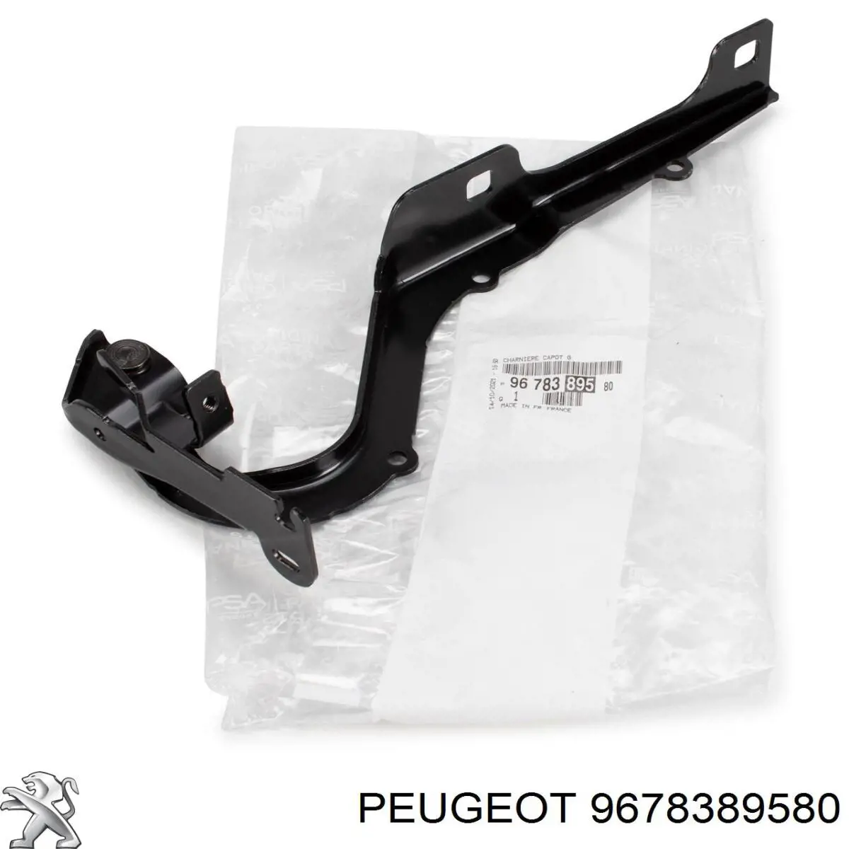 9678389580 Peugeot/Citroen Завіс капота, лівий