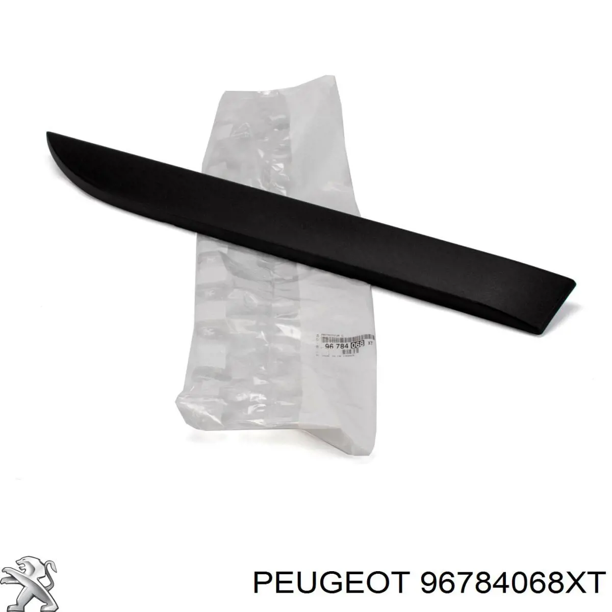 96784068XT Peugeot/Citroen Молдинг задніх правих дверей