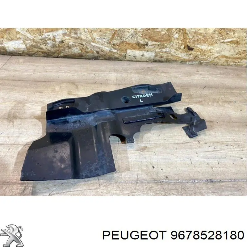 9678528180 Peugeot/Citroen Повітропровід (дефлектор) радіатора, лівий