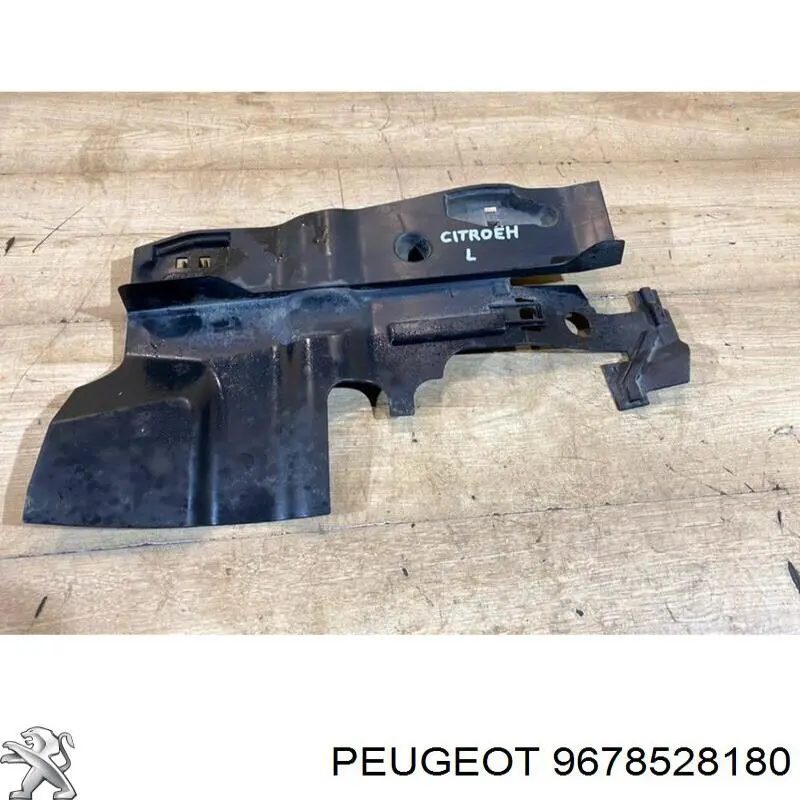 Повітропровід (дефлектор) радіатора, лівий Peugeot/Citroen 9678528180 ціна, від 38.01 USD