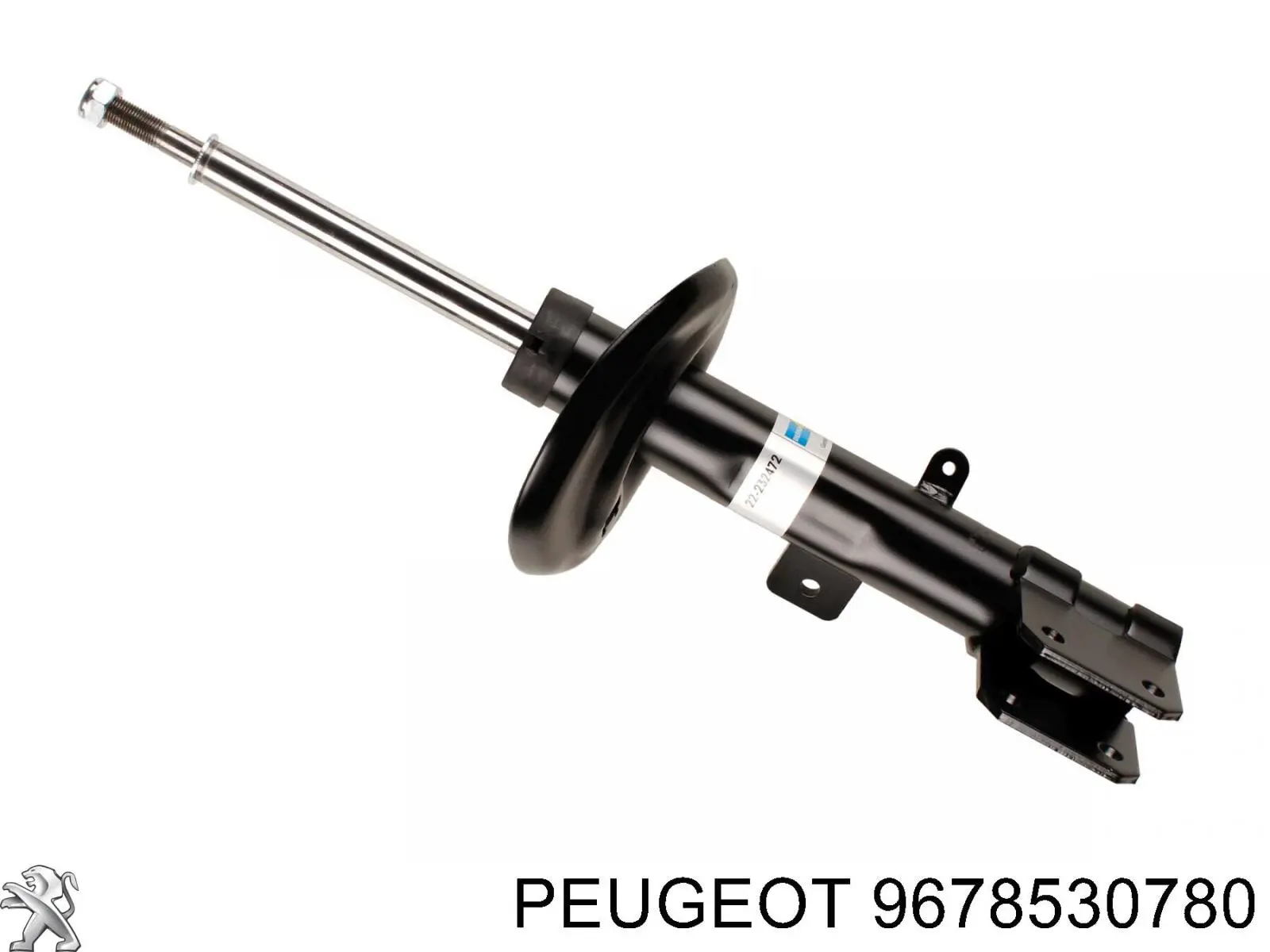 Амортизатор передній, правий 9678530380 Peugeot/Citroen