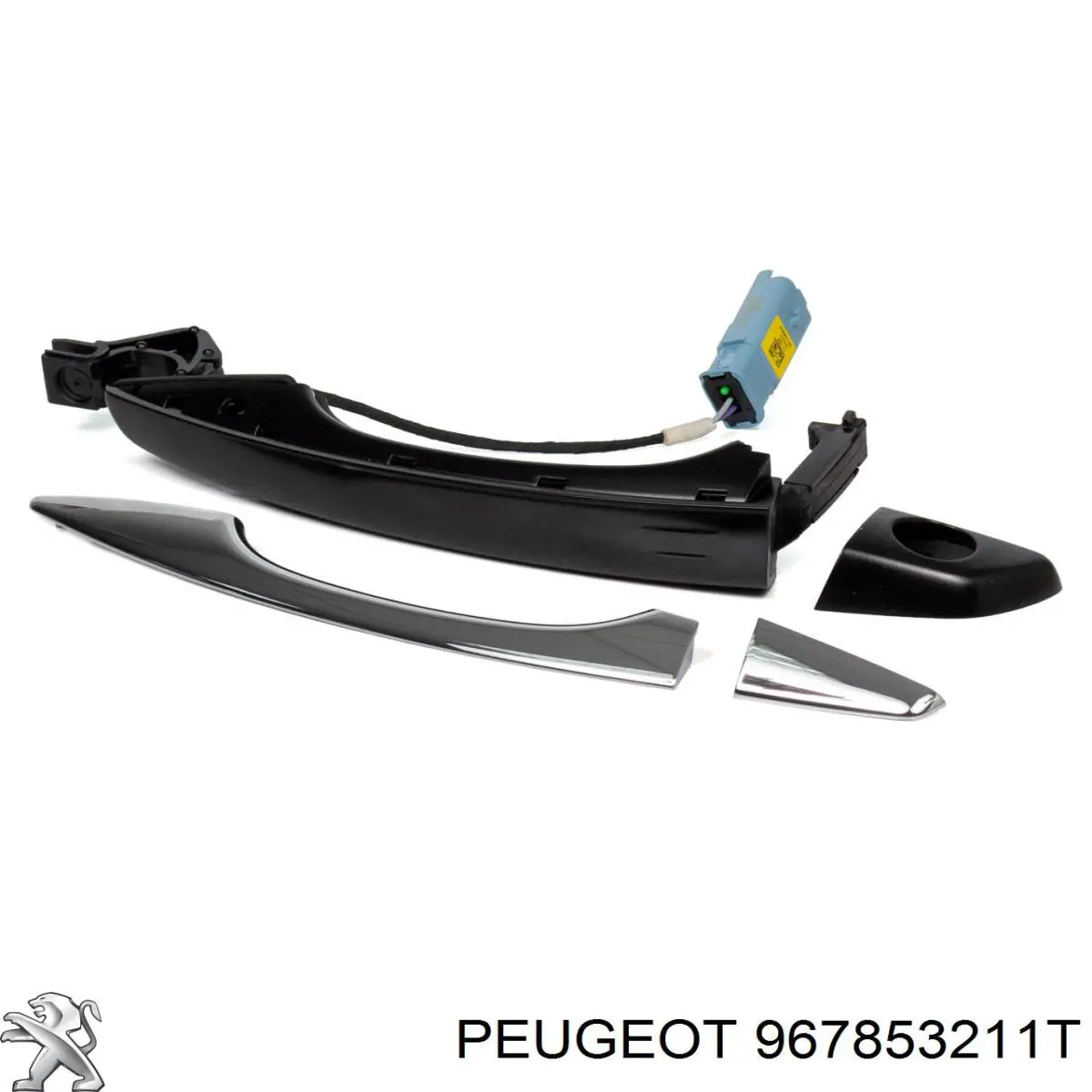 967853211T Peugeot/Citroen Ручка передньої двері зовнішня ліва