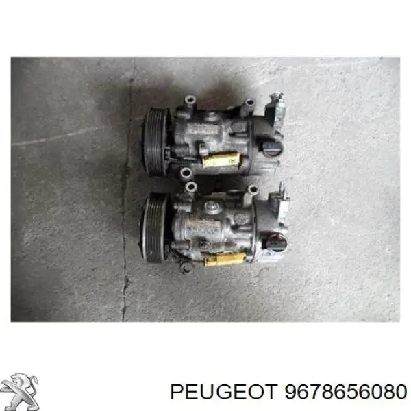 Компресор кондиціонера 9678656080 Peugeot/Citroen