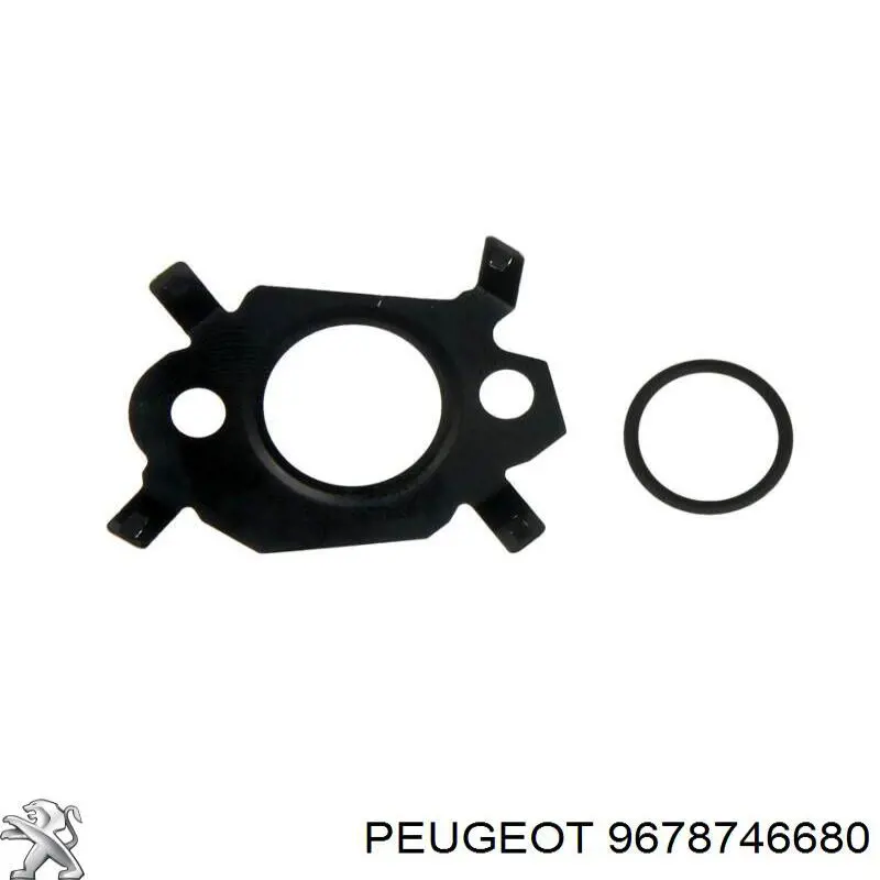 9678746680 Peugeot/Citroen Прокладка EGR-клапана рециркуляції