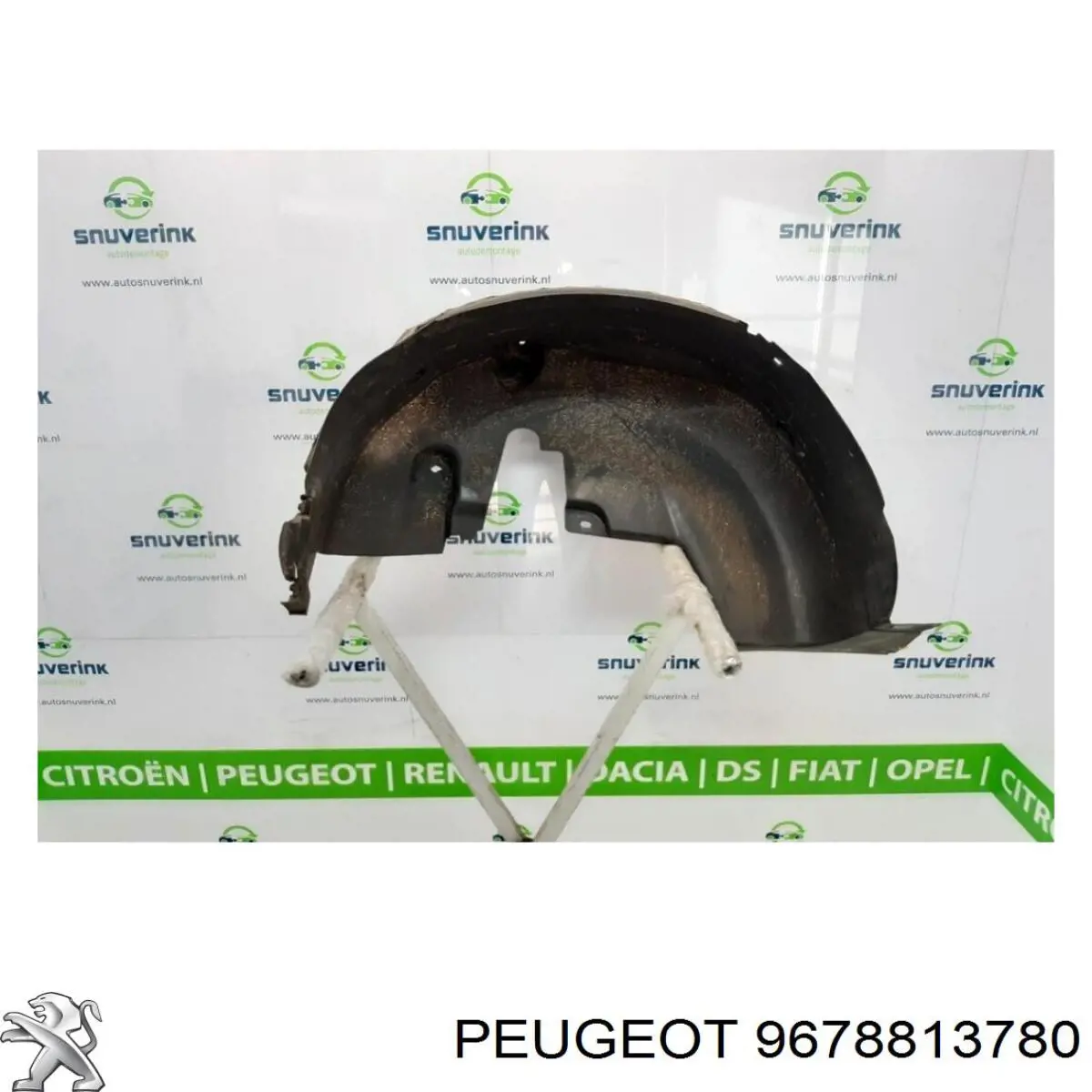 Підкрилок заднього крила, лівий Peugeot/Citroen 9678813780 ціна, від  USD