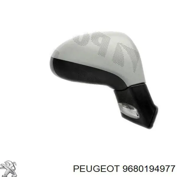 96801951XT Peugeot/Citroen Праве дзеркало заднього виду
