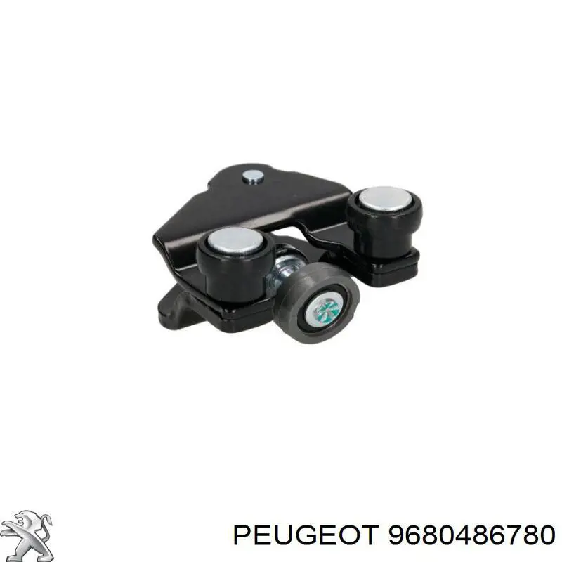 9680486780 Peugeot/Citroen ролик двері бічної/зсувної, лівий нижній