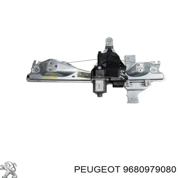 Купити 9680979080 Peugeot/Citroen Механізм склопідіймача двері задньої, лівої