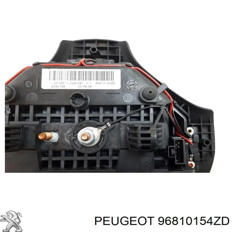 Купити 96810154ZD Peugeot/Citroen Подушка безпеки, водійська, AIRBAG