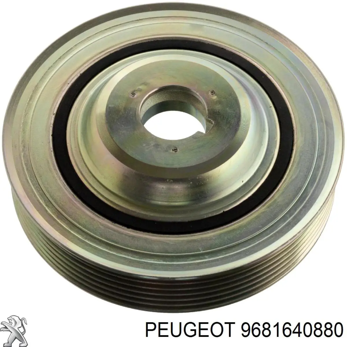 Купити 9681640880 Peugeot/Citroen Шків колінчастого вала