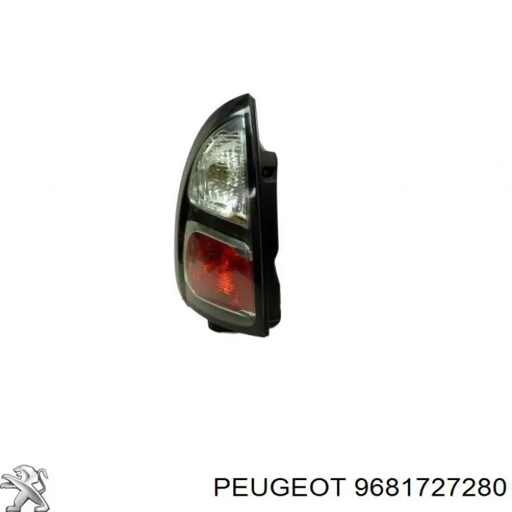 9681727280 Peugeot/Citroen ліхтар задній лівий