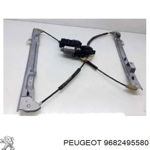 Механізм склопідіймача дверей передніх, правих Peugeot/Citroen 9682495580 ціна, від 29.09 USD