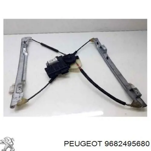 9682495680 Peugeot/Citroen Мотор склопідйомника водійських дверей