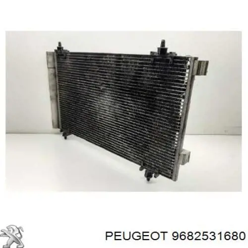 9682531680 Peugeot/Citroen Конденсатор