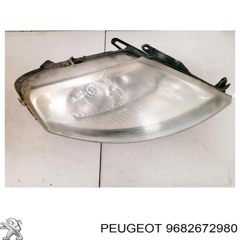 Фара правая Peugeot/Citroen 9682672980 ціна, від 90.26 USD