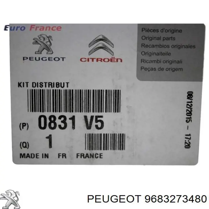 Ролик натяжителя ременя газорозподілу Peugeot/Citroen 9683273480 ціна, від 34.16 USD