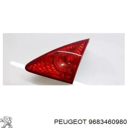9683460980 Peugeot/Citroen Ліхтар задній правий, внутрішній