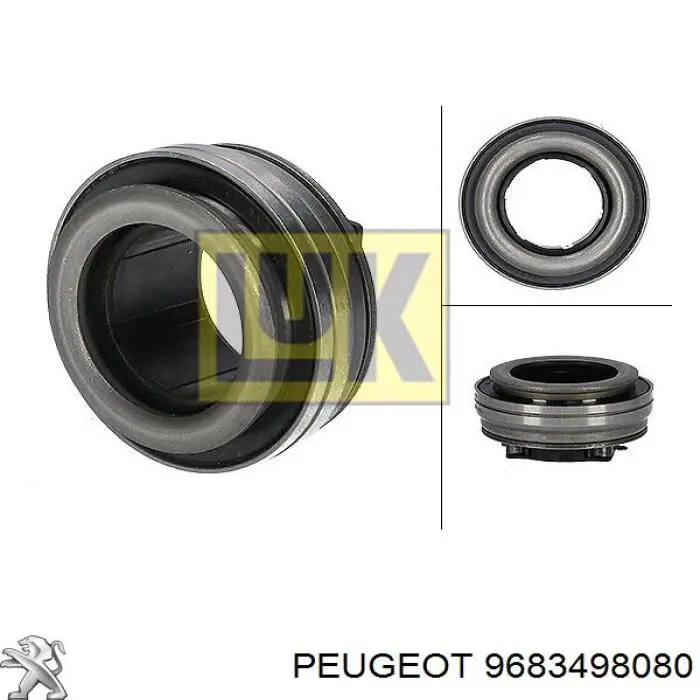 9683498080 Peugeot/Citroen Підшипник ковзання зчеплення