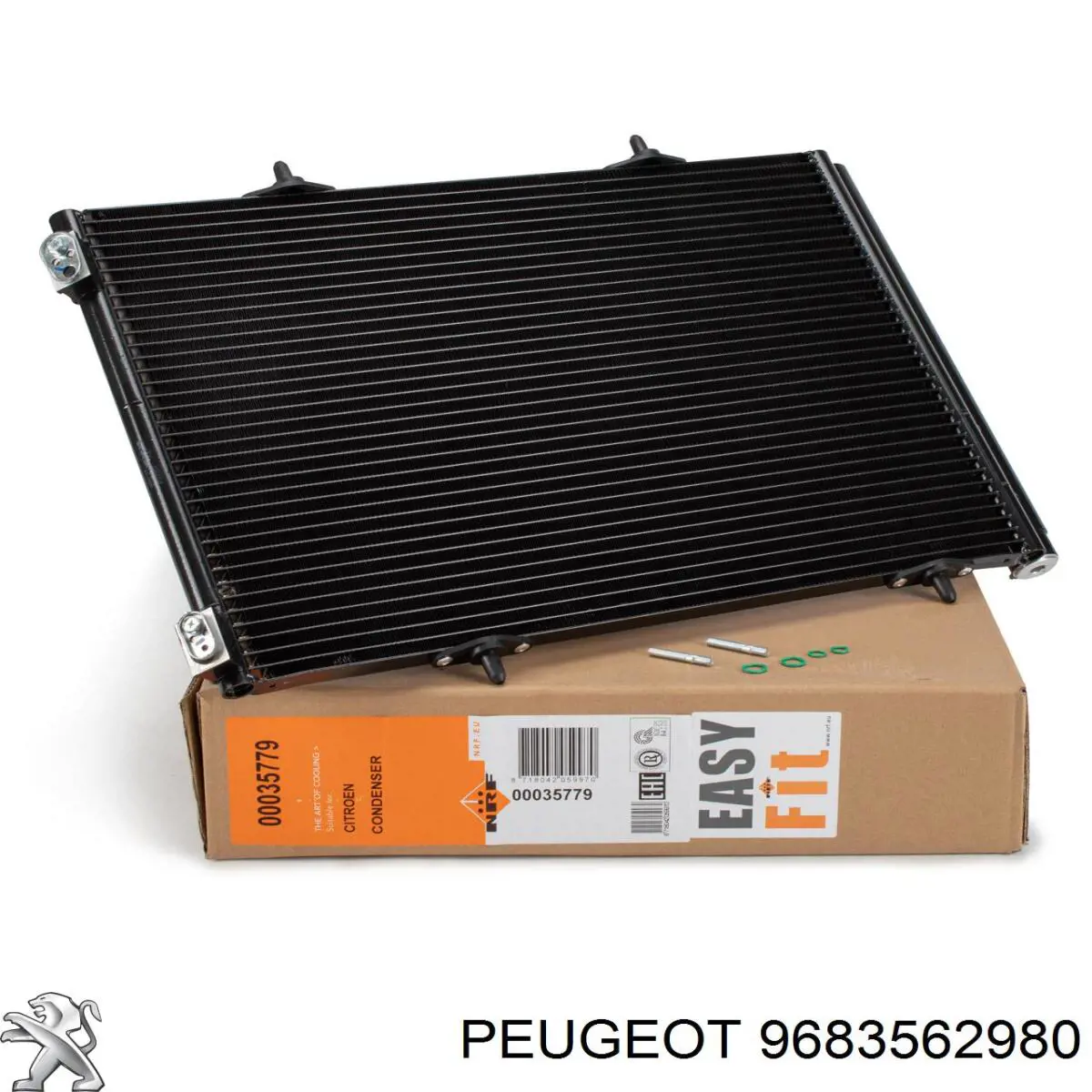 9683562980 Peugeot/Citroen Конденсатор