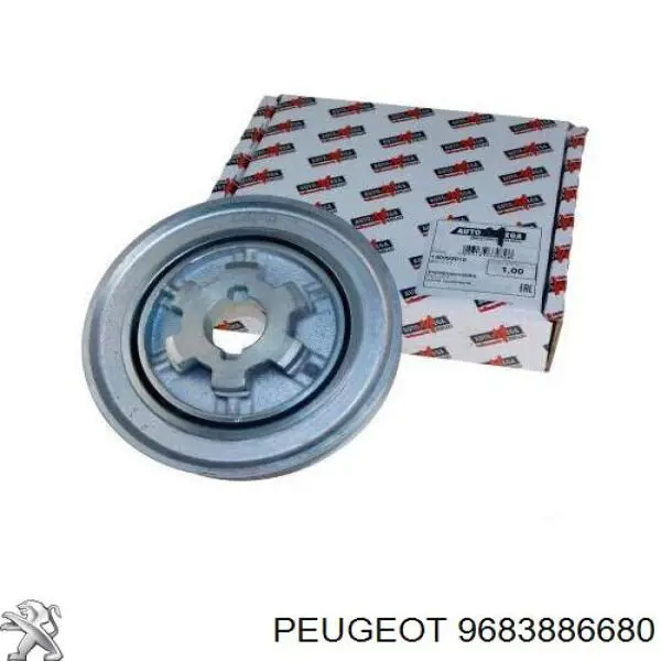 9683886680 Peugeot/Citroen Демпфер колінвалу