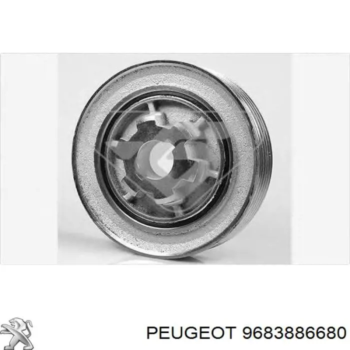 Шків колінвала (демпфер ) Peugeot/Citroen 9683886680 ціна, від 24.05 USD
