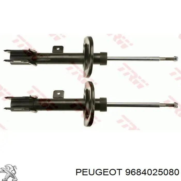 Купити 9684025080 Peugeot/Citroen Амортизатор передній, правий