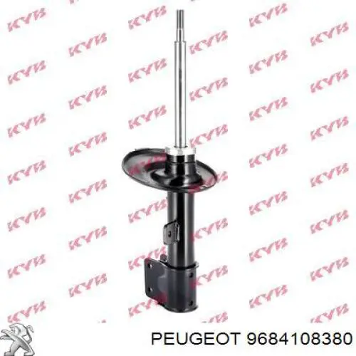 Купити 9684108380 Peugeot/Citroen Амортизатор передній, правий