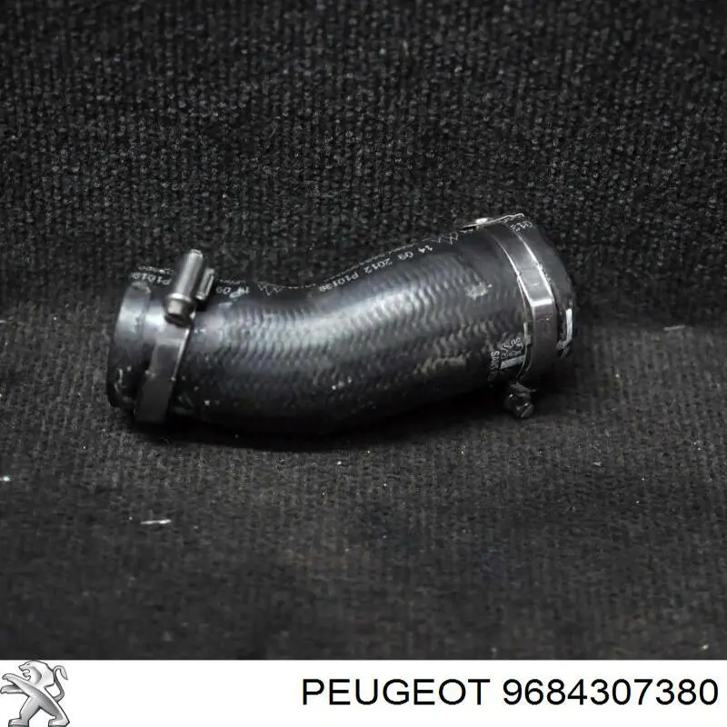 9684307380 Peugeot/Citroen Шланг/патрубок интеркуллера